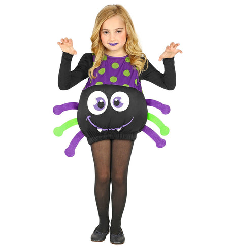 Widmann SRL Spinnen jumpsuit kinderen