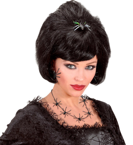 Widmann SRL Spinnen ketting heks zwart