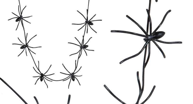 Widmann SRL Spinnen ketting heks zwart