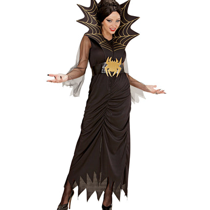 Widmann SRL Spinnen vrouw kostuum Spider