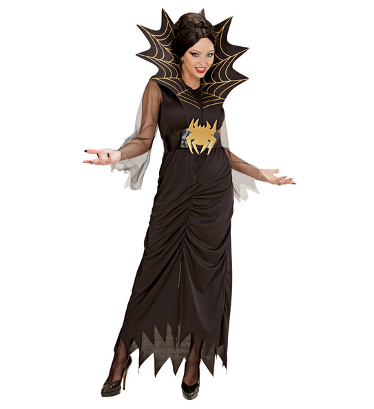 Widmann SRL Spinnen vrouw kostuum Spider