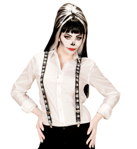 Widmann SRL Spinnenweb bretels voor heksen