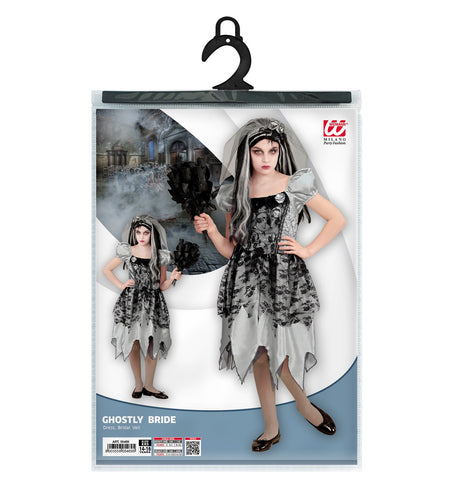 Widmann SRL Spookachtig bruidskostuum kind