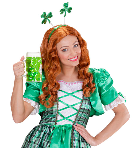 Widmann SRL St. Patrick's day haarband klavertjes
