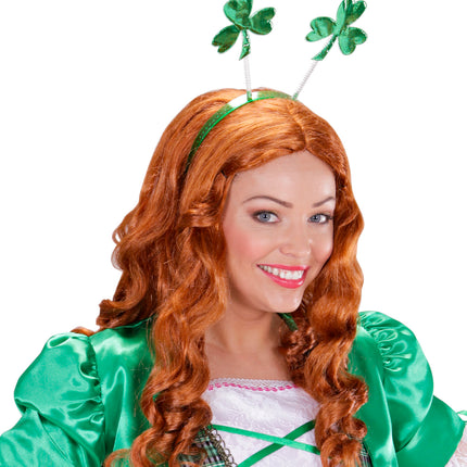 Widmann SRL St. Patrick's day haarband klavertjes