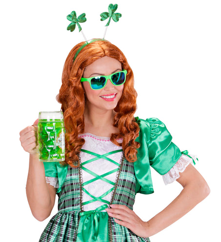 Widmann SRL St. Patrick's day haarband klavertjes