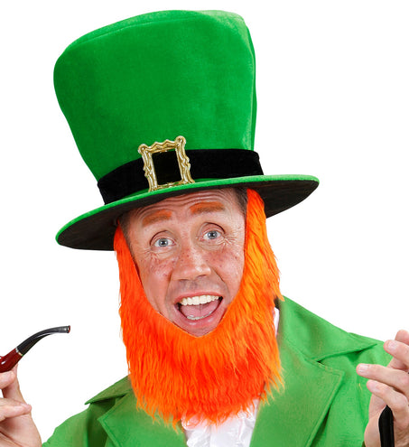 Widmann SRL St. Patricks day hoge groene hoed met baard
