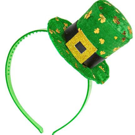 Widmann SRL St. Patrick's day mini hoedje op haarband