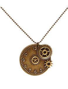 Widmann SRL Steampunk ketting bruin