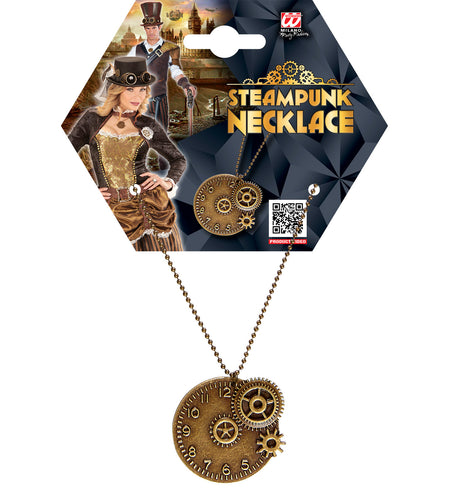 Widmann SRL Steampunk ketting bruin