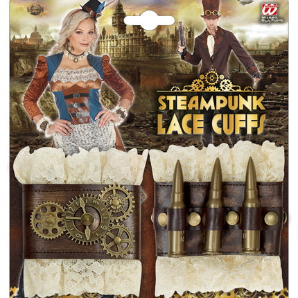 Widmann SRL Steampunk manchetten kant