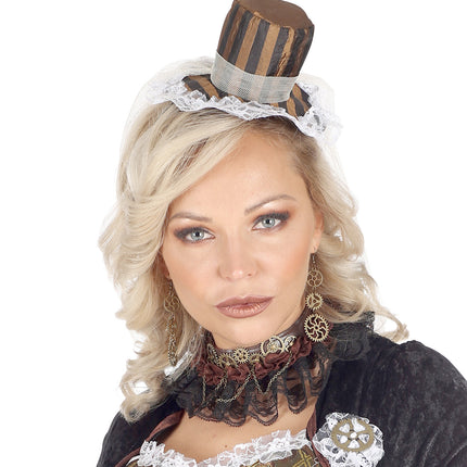 Widmann SRL Steampunk oorbellen tandwielen