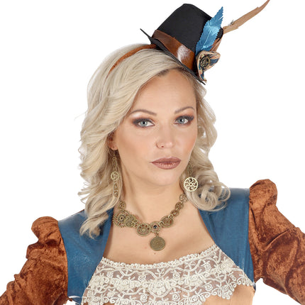 Widmann SRL Steampunk oorbellen tandwielen