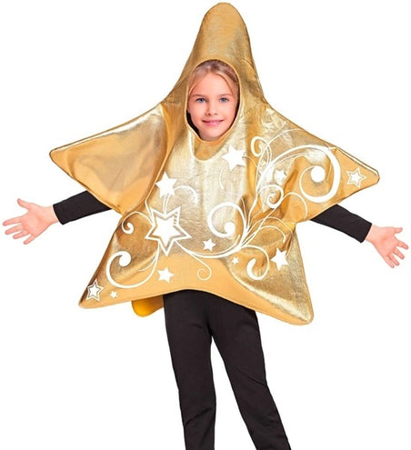 Widmann SRL Ster goud kostuum Sem kinderen