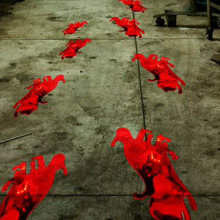 Widmann SRL Sticker bloederige voeten