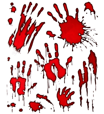 Widmann SRL Stickers bloederige hand