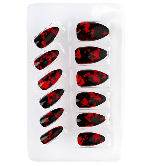 Widmann SRL Stiletto nagels bloed