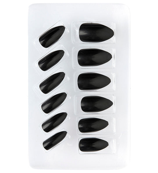 Widmann SRL Stiletto nagels zwart