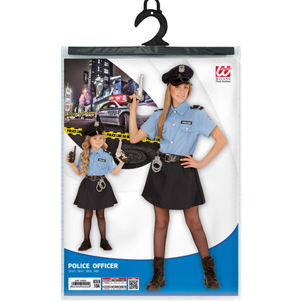 Widmann SRL Stoere politie outfits voor meisjes