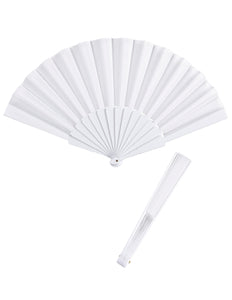 Widmann SRL Stoffen Waaier, Wit