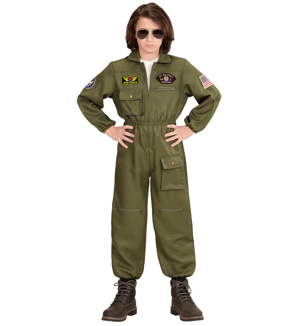 Widmann SRL Straaljager piloot pak kind