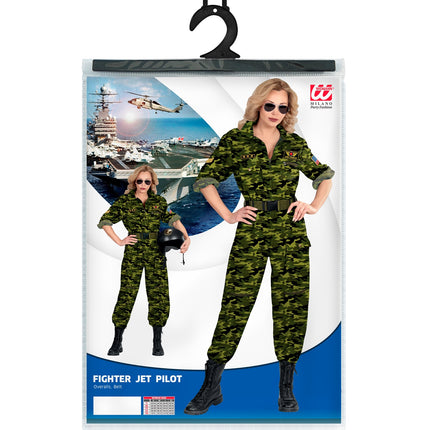 Widmann SRL Straaljager pilote Mandy camouflage