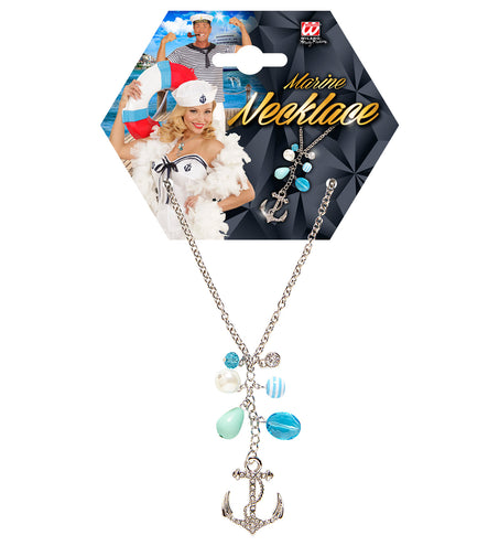 Widmann SRL Strass Ketting Anker