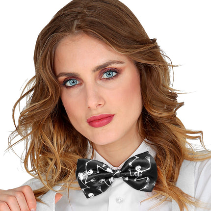 Widmann SRL Strikje skelet opdruk