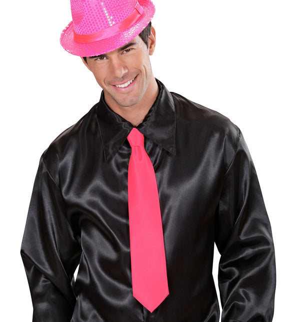 Widmann SRL Stropdas neon roze