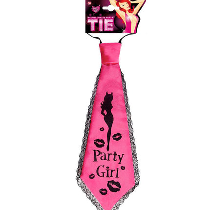 Widmann SRL Stropdas Party girl vrijgezellenfeest