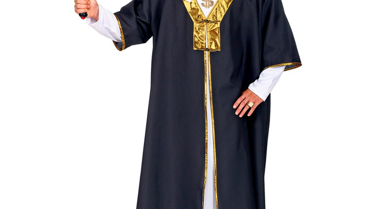 Widmann SRL Sultan kostuum zwart met wit