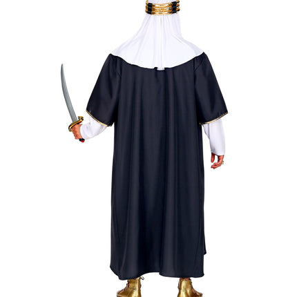 Widmann SRL Sultan kostuum zwart met wit