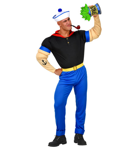 Widmann SRL Super matroos Popeye pak volwassenen