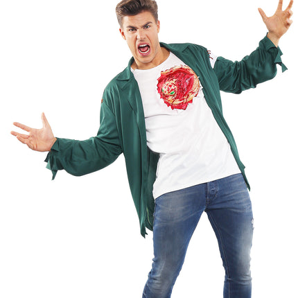 Widmann SRL T-shirt met open wond Alien