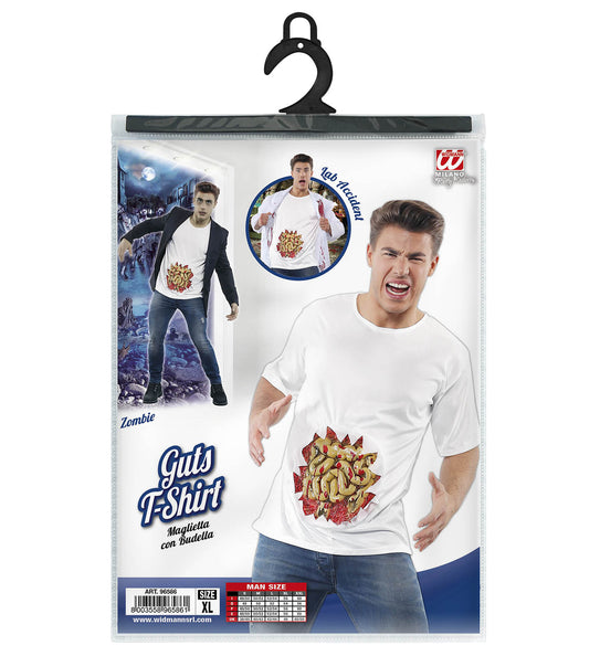 Widmann SRL T-shirt met print blootliggende ingewanden