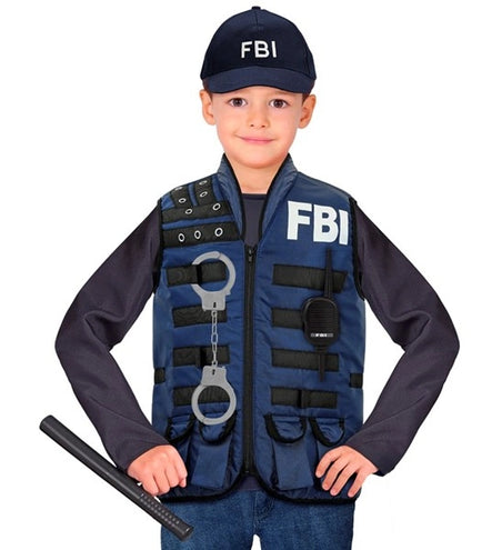 Widmann SRL Tactisch fbi vest kostuum Eva