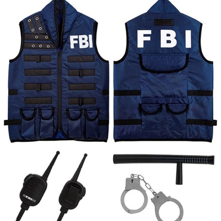Widmann SRL Tactisch fbi vest kostuum Eva