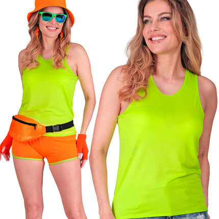 Widmann SRL Tanktop neon groen