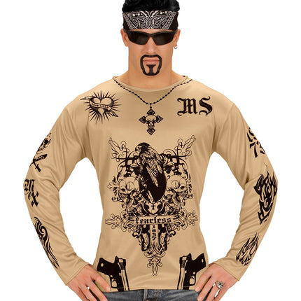 Widmann SRL Tattoo shirt voor party's
