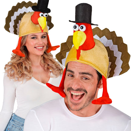 Widmann SRL Thanksgiving kalkoen hoed