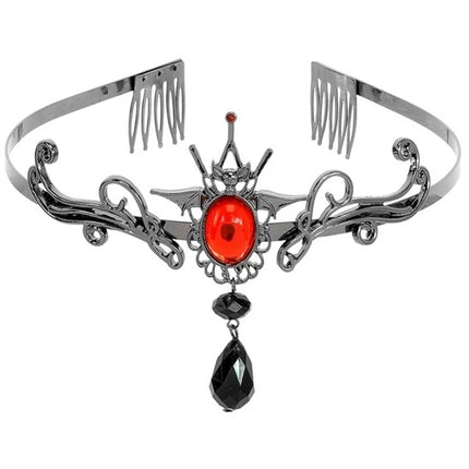 Widmann SRL Tiara gotisch vampier haarband Niek