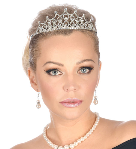 Widmann SRL Tiara koningin met strass