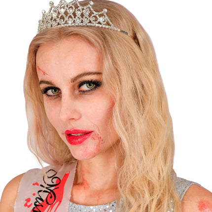 Widmann SRL Tiara koningin met strass