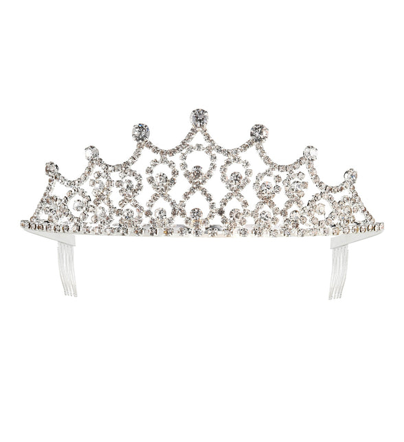 Widmann SRL Tiara koningin met strass
