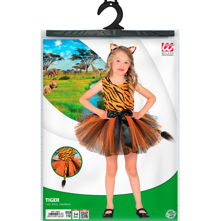 Widmann SRL Tijgerpakje kind