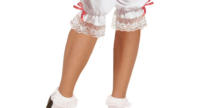 Widmann SRL Tiroler broek wit met kant