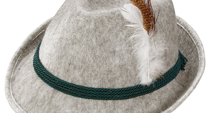 Widmann SRL Tiroler hoed met veer kinderen