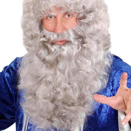 Widmann SRL Tovenaar baard of kapiteins baard grijs