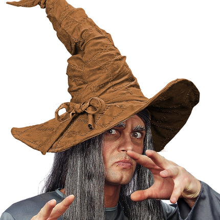 Widmann SRL Tovenaars/heksen hoed bruin