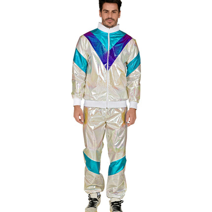 Widmann SRL Trainingspak disco holografisch